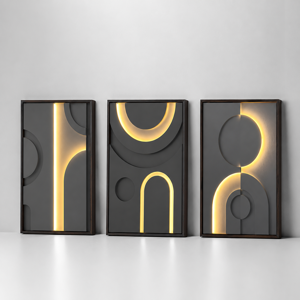 LOT 3 CADRES LED
